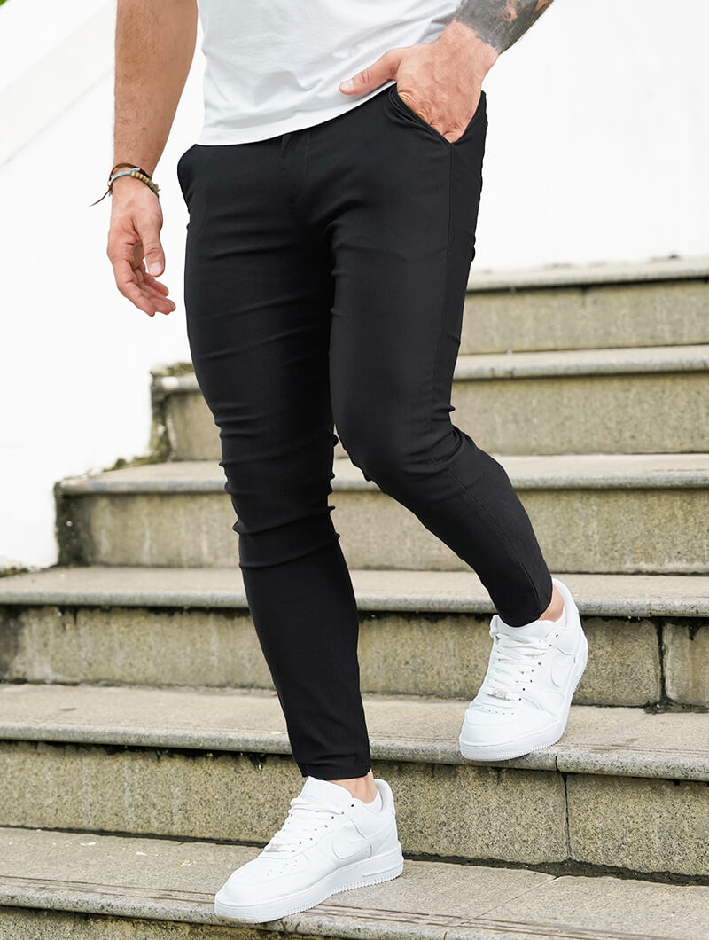 Liora Stretch Pants - Black