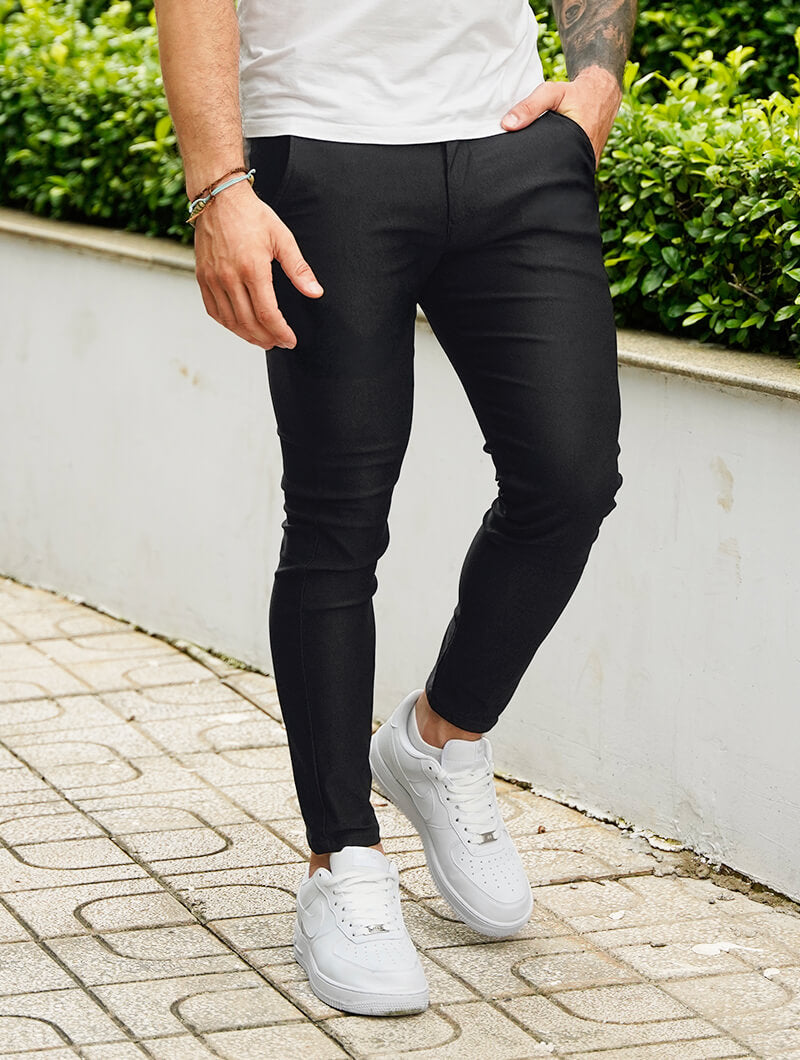 Liora Stretch Pants - Black