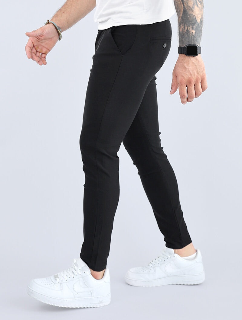 Liora Stretch Pants - Black