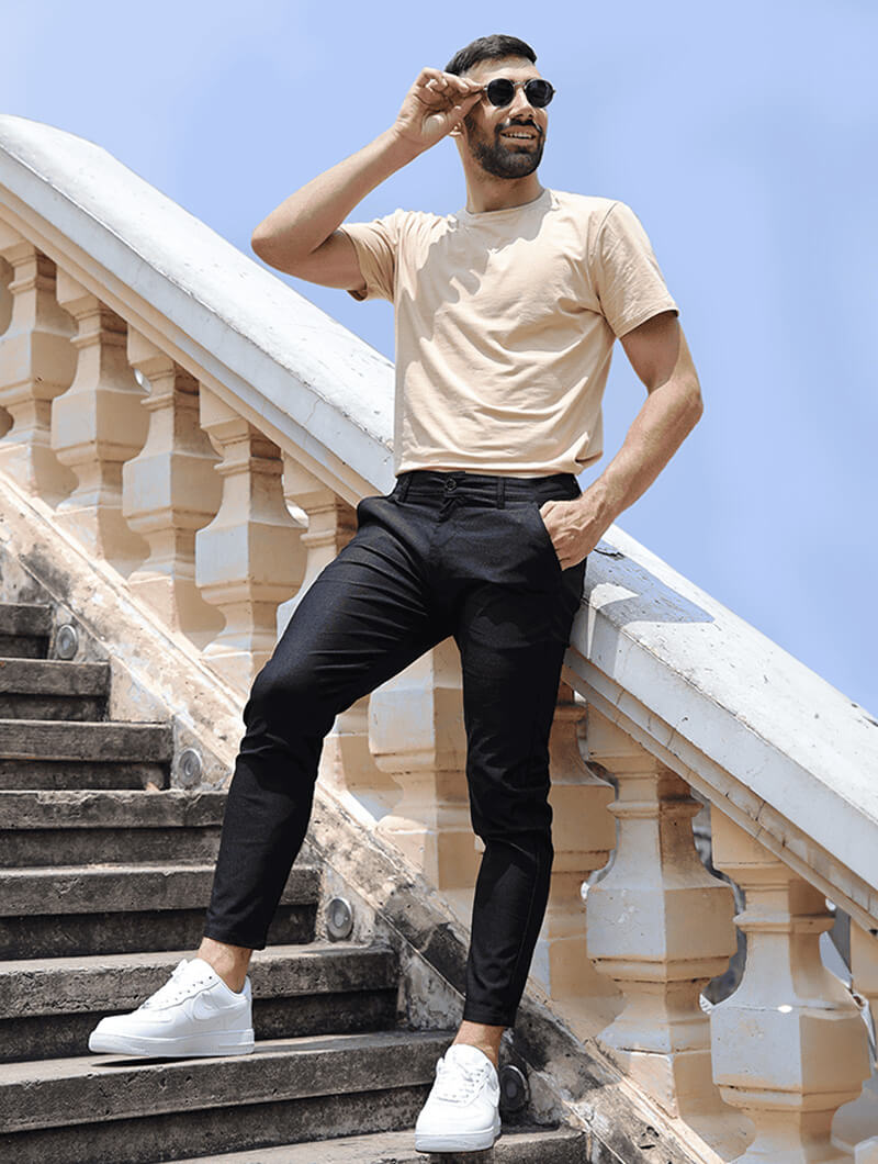 Liora Stretch Pants - Black