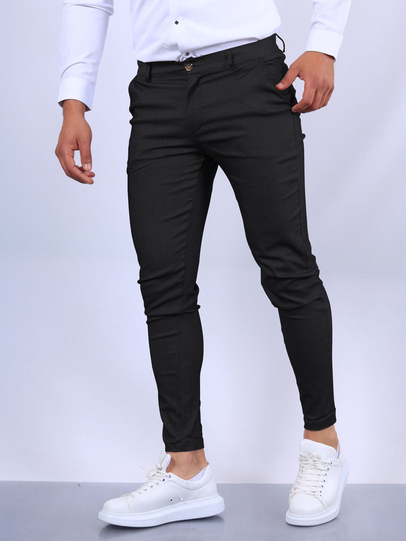 Liora Stretch Pants - Black