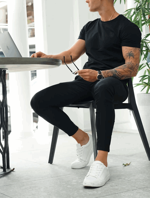 Liora Stretch Pants - Black