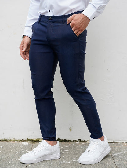 Liora Stretch Pants - Blue