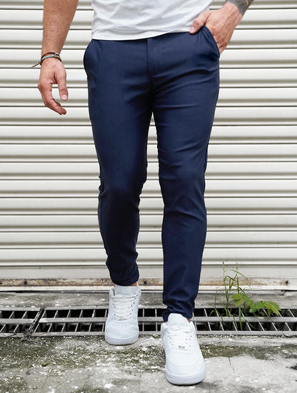 Liora Stretch Pants - Blue