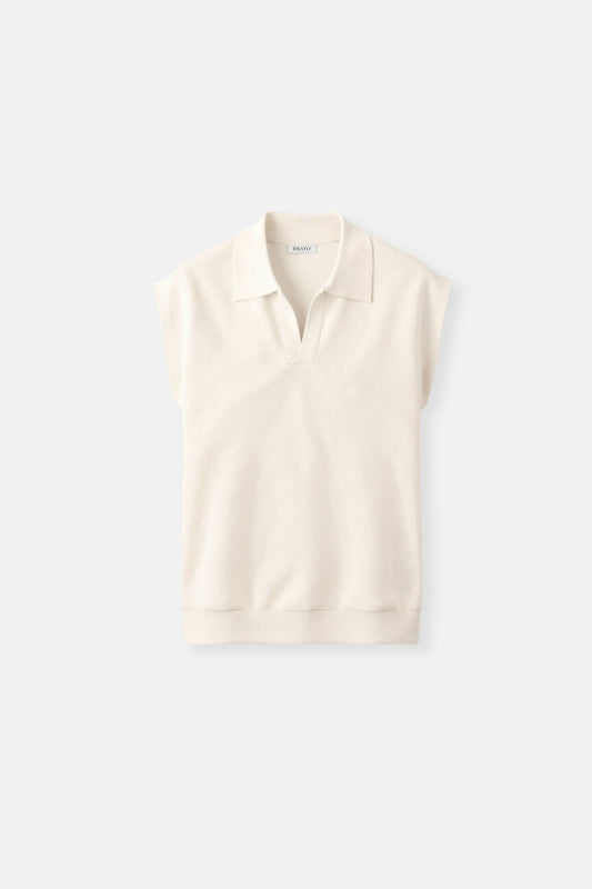 Old Money Elegant Solid Collared Neck Knitted Top