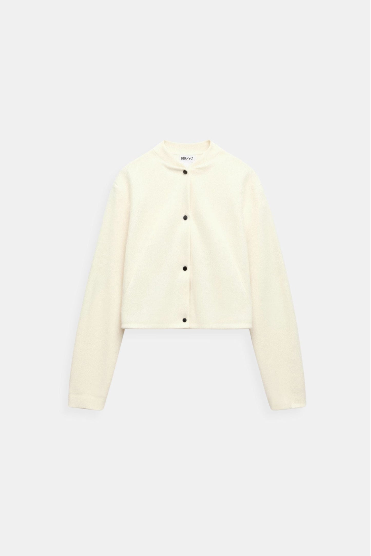 Short Elegant Women's Bomber Jacket