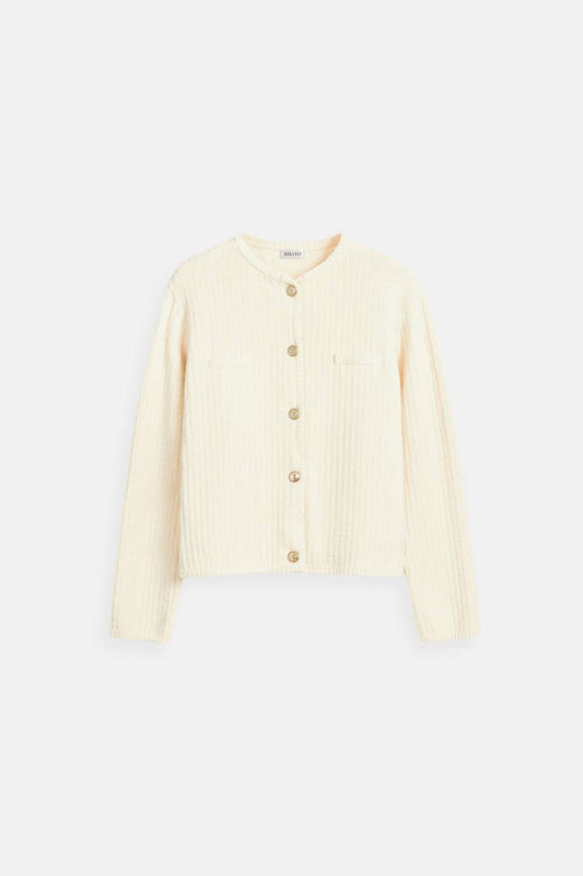 Old Money Knitted Woolen Button Sweater