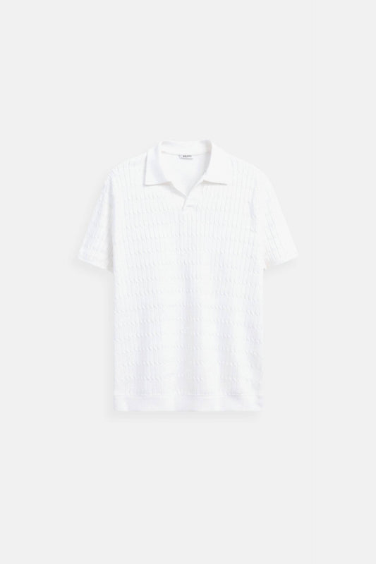 Old Money Lapel Knitted Polo T-Shirt