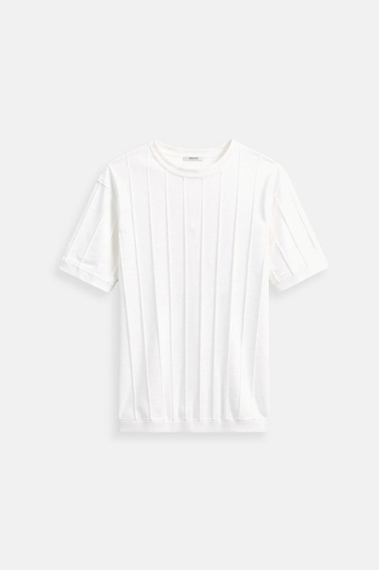 Old Money Classic Heavy O-Neck Striped T-Shirt