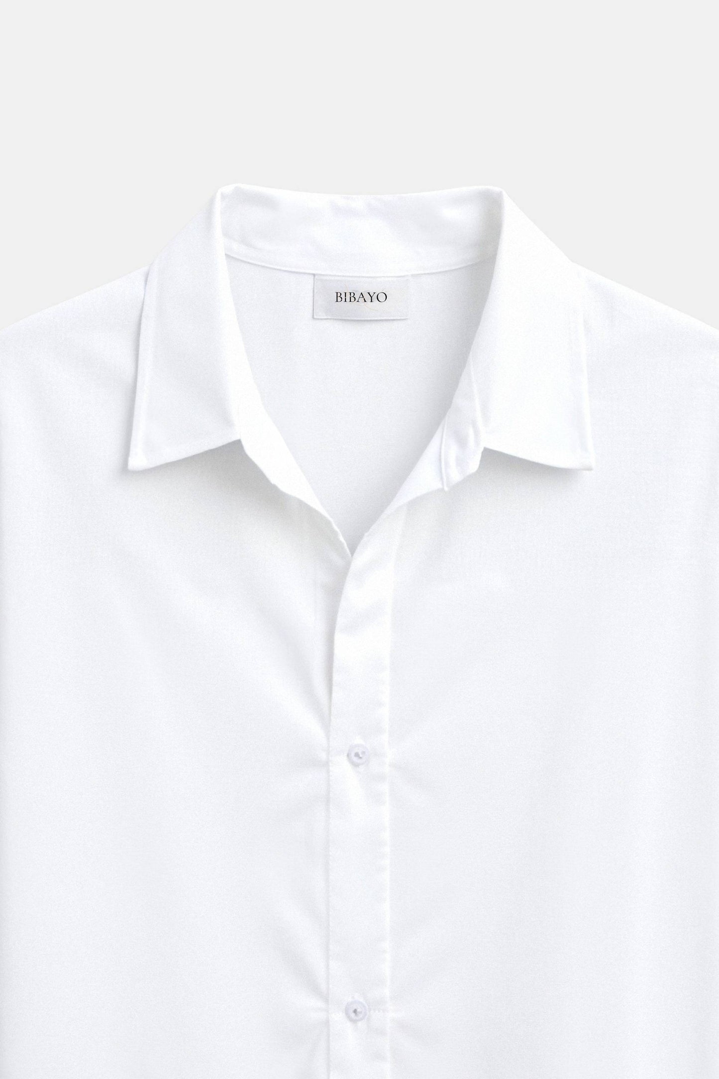 Old Money Short Sleeve Solid Button Front Shirt