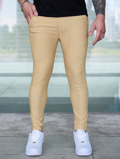 Liora Stretch Pants - Khaki