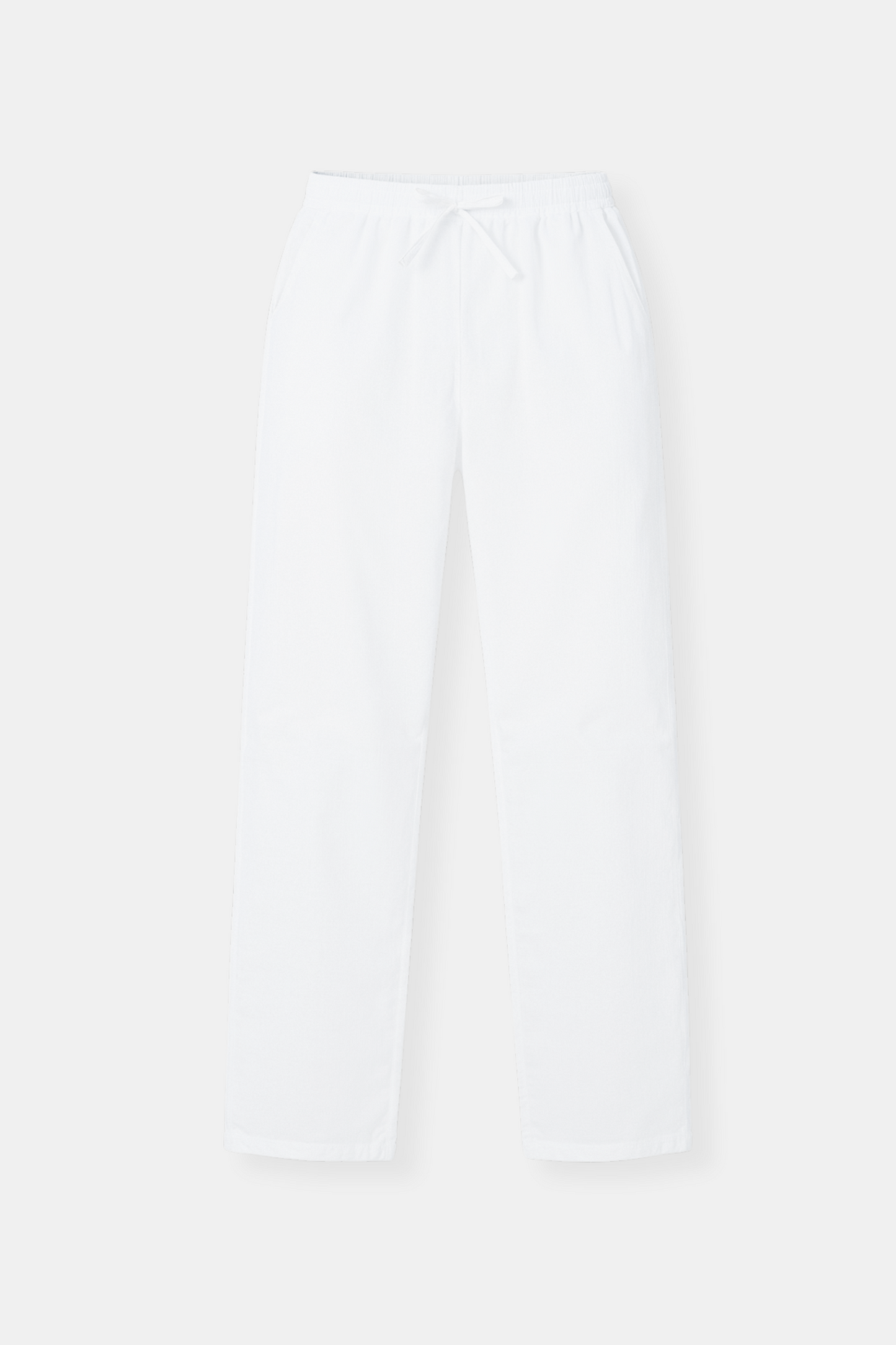 Old Money Cotton & Linen Blend Drawstring Pants