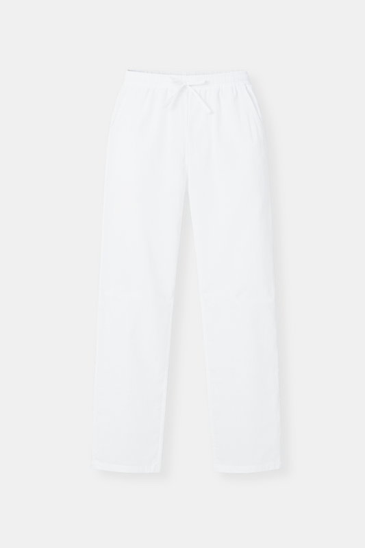 Old Money Cotton & Linen Blend Drawstring Pants