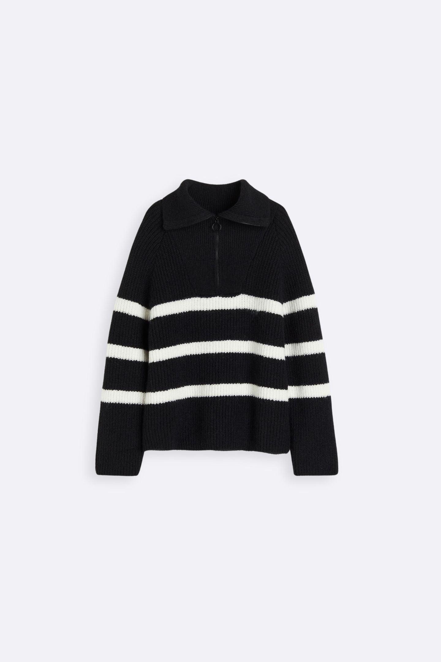 Old Money Regular Warm Half-Zip Sweater