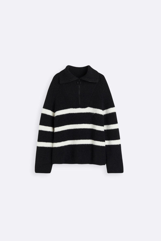 Old Money Regular Warm Half-Zip Sweater