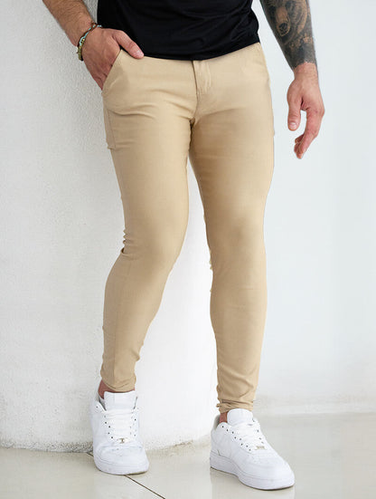 Liora Stretch Pants - Khaki
