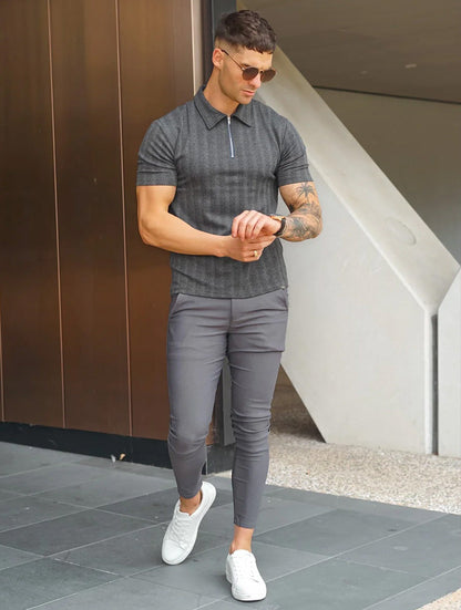 Liora Stretch Pants - Grey
