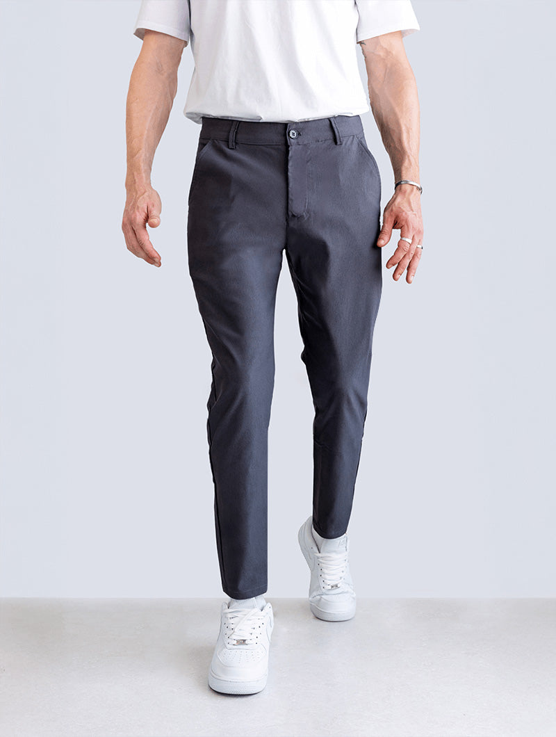 Liora Stretch Pants - Grey