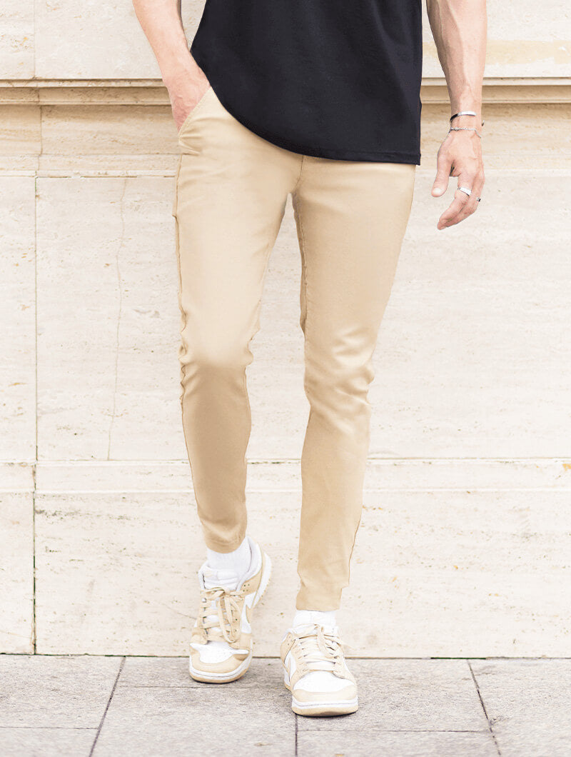 Liora Stretch Pants - Khaki