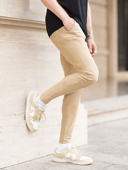 Liora Stretch Pants - Khaki