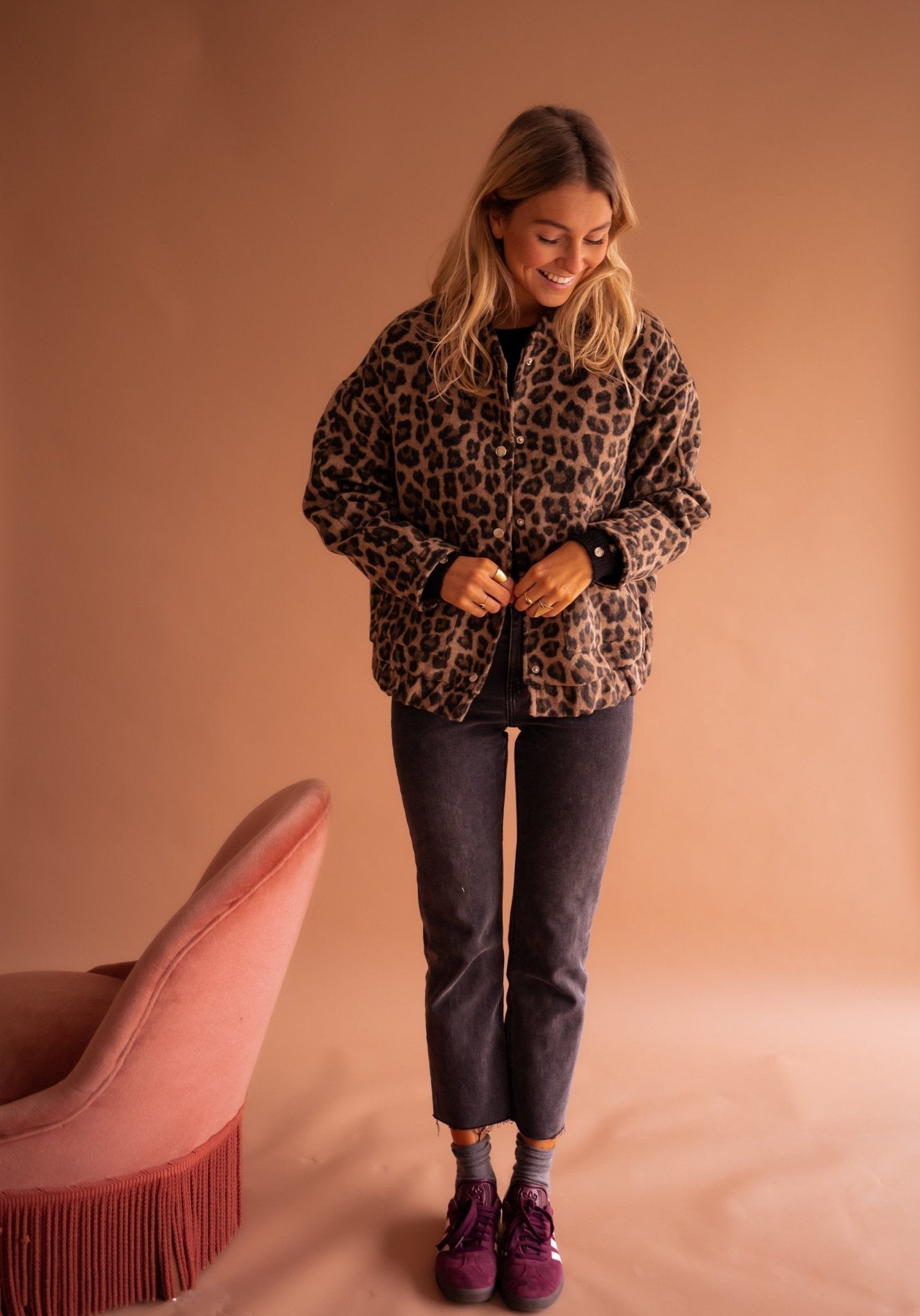 Leopard Print Jacket