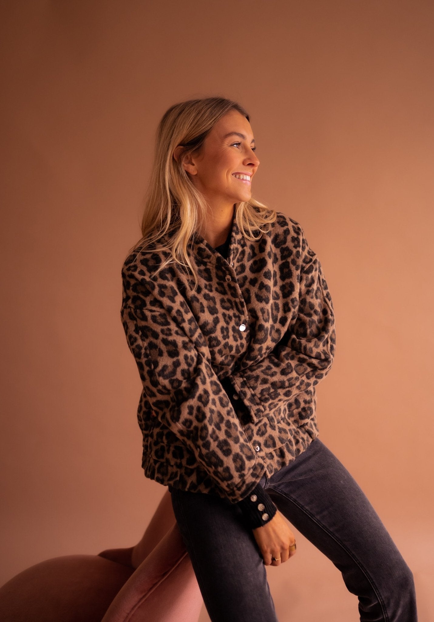 Leopard Print Jacket