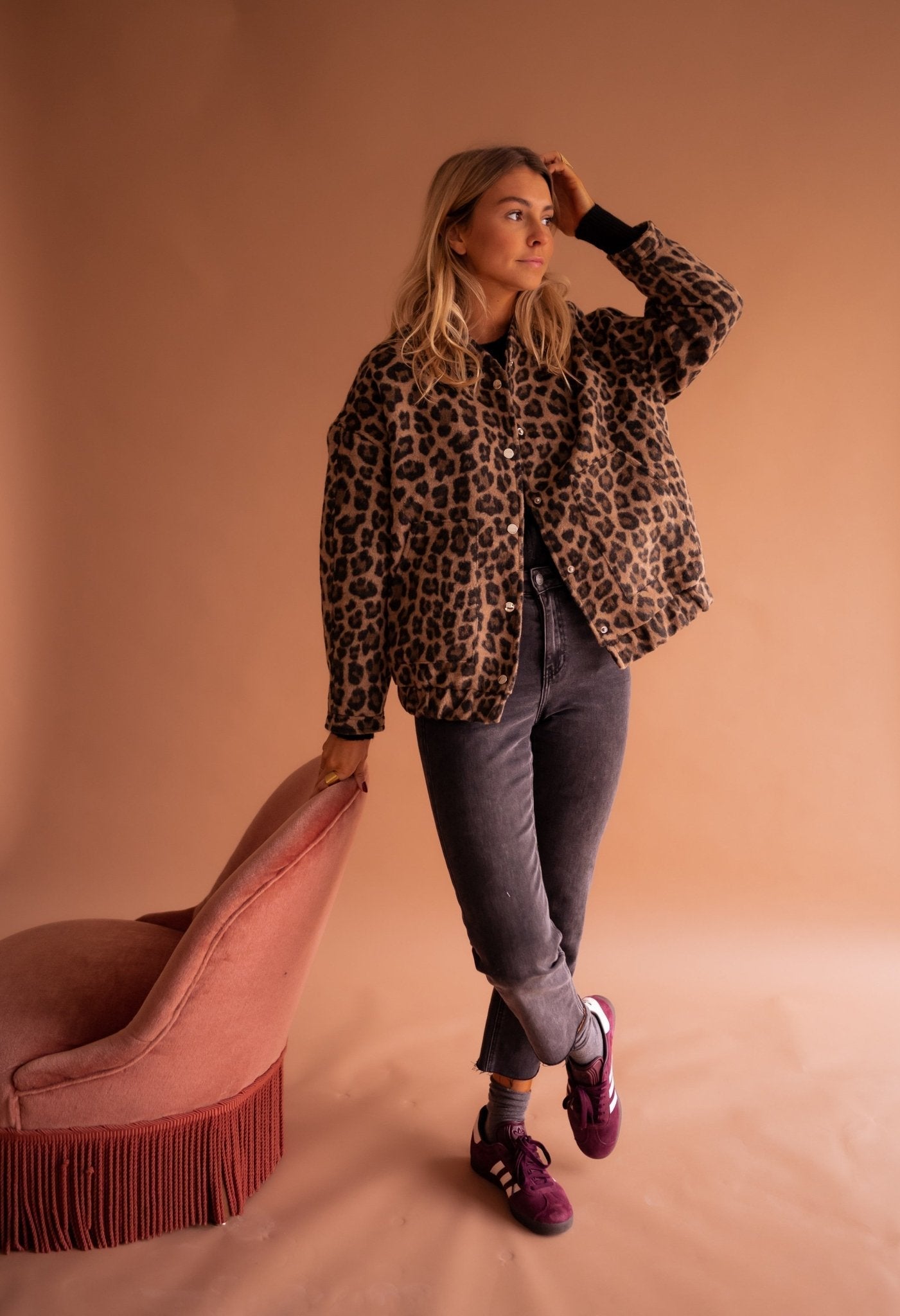 Leopard Print Jacket