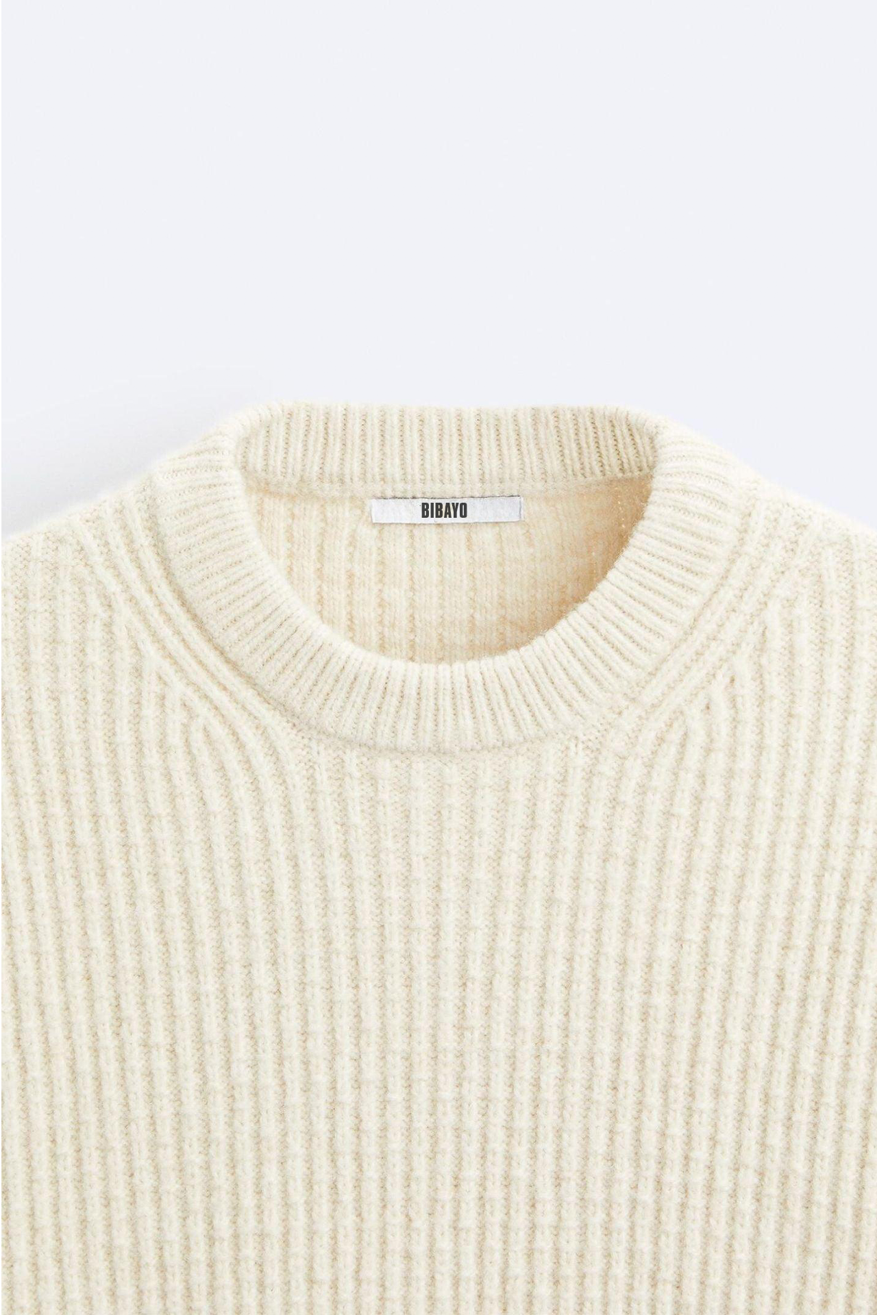 Old Money Ribbed Regular O-Neck Sweater
